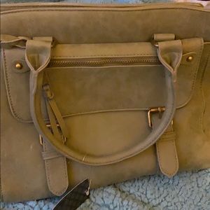 New with tags. Olive. Satchel Massini Purse/Bag